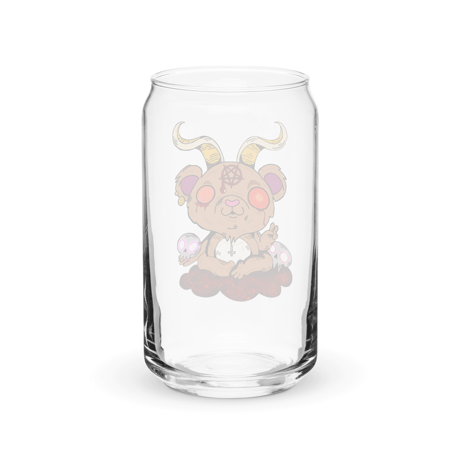 Bear With Us Glass Cup product image (2)