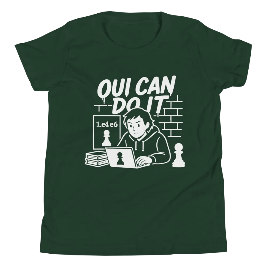 Oui Can Do It - Youth T-Shirt product image (16)