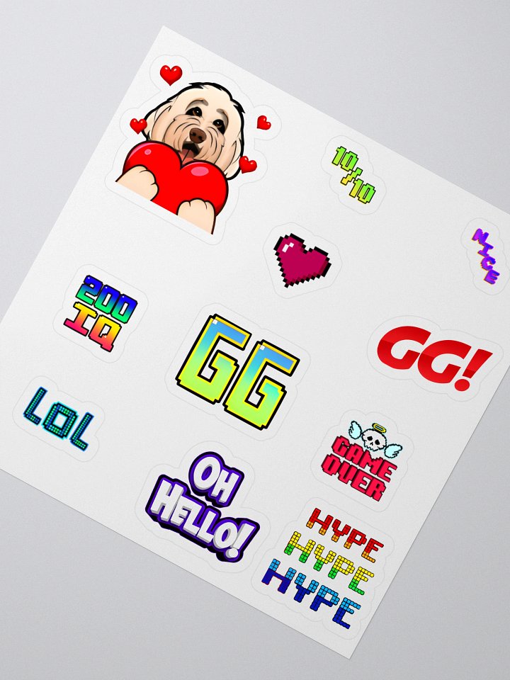 Emotes Sticker Pack product image (2)