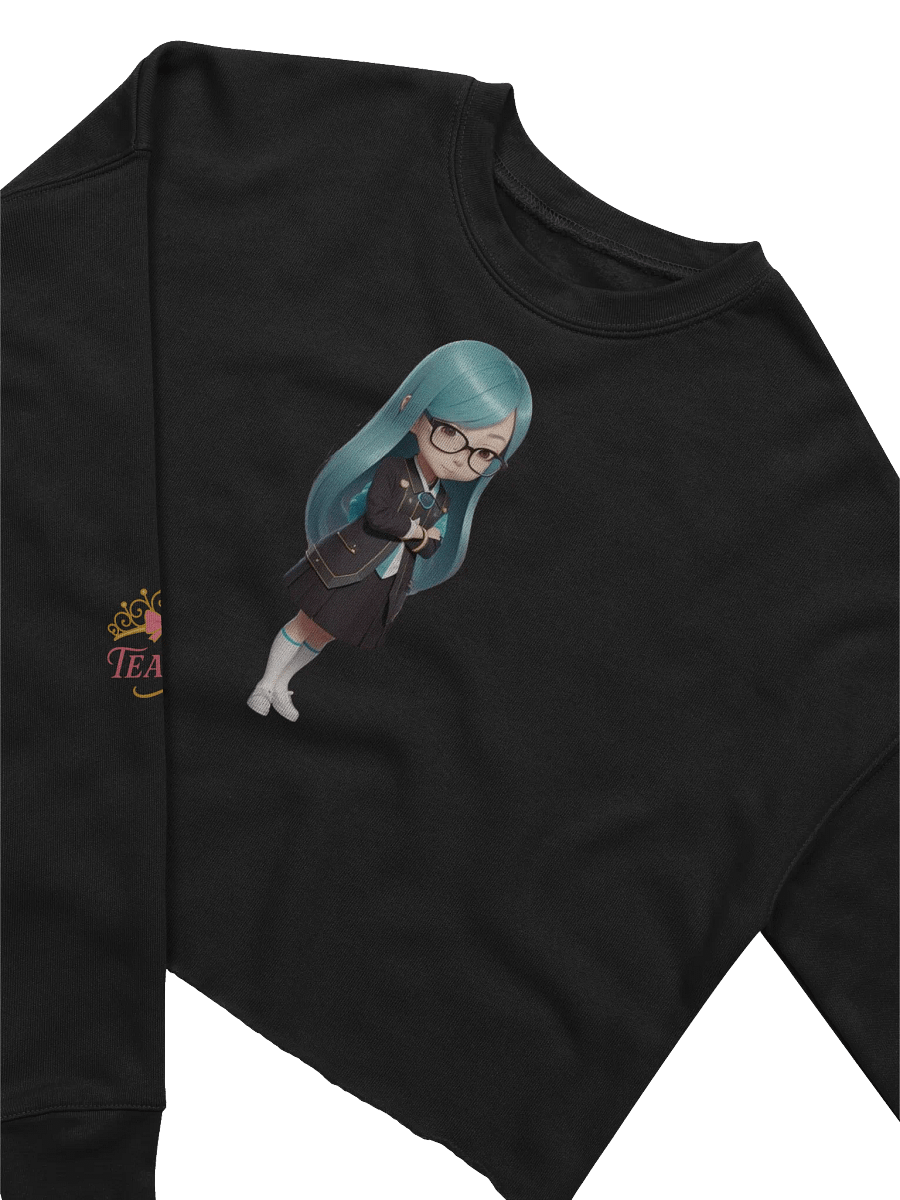 (Aqua CHIBI) K Crop Sweatshirt product image (7)