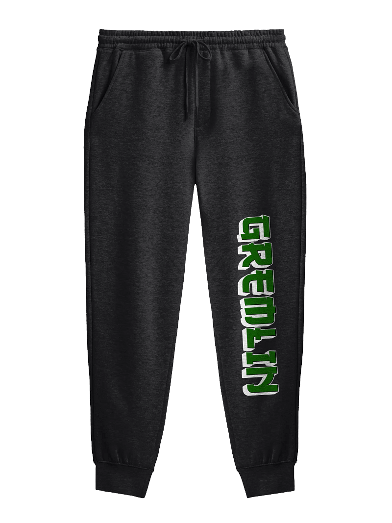 Gremlin Green Fleece Joggers