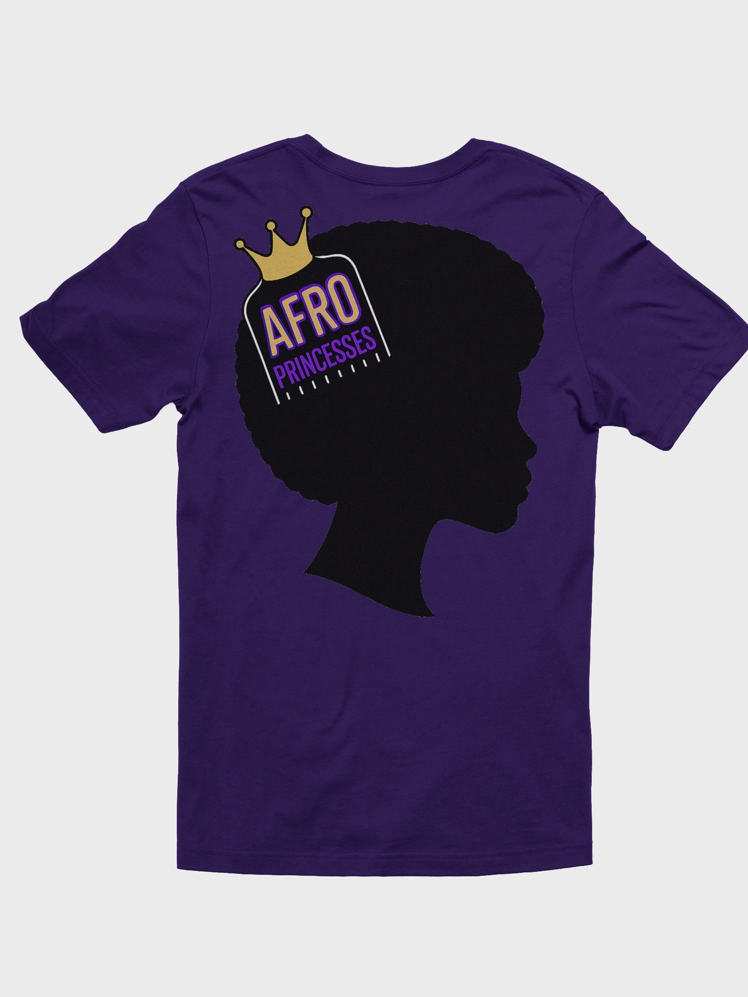 Afro Princesses Tee (Purple Highlight) product image (2)