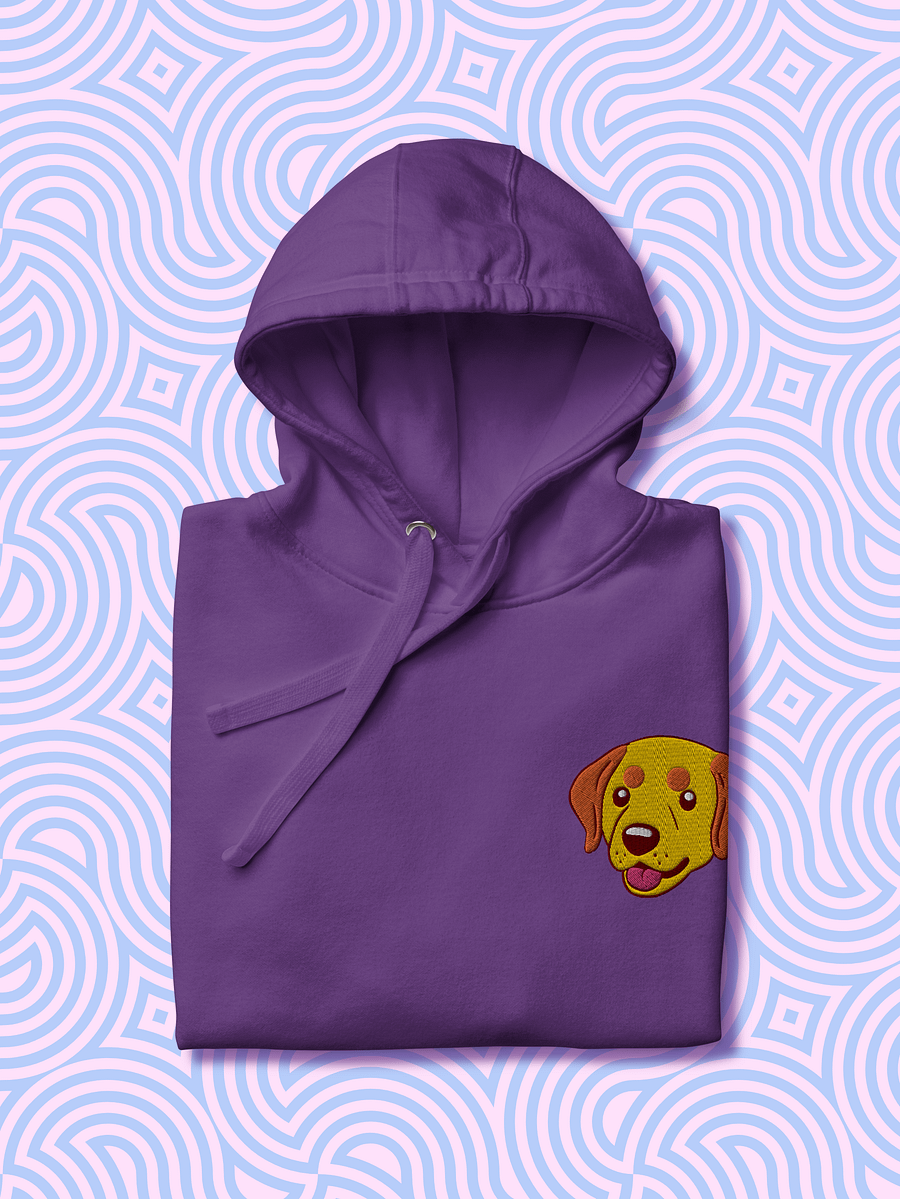 Cheerful Labrador Retriever Pup Unisex Hoodie product image (3)