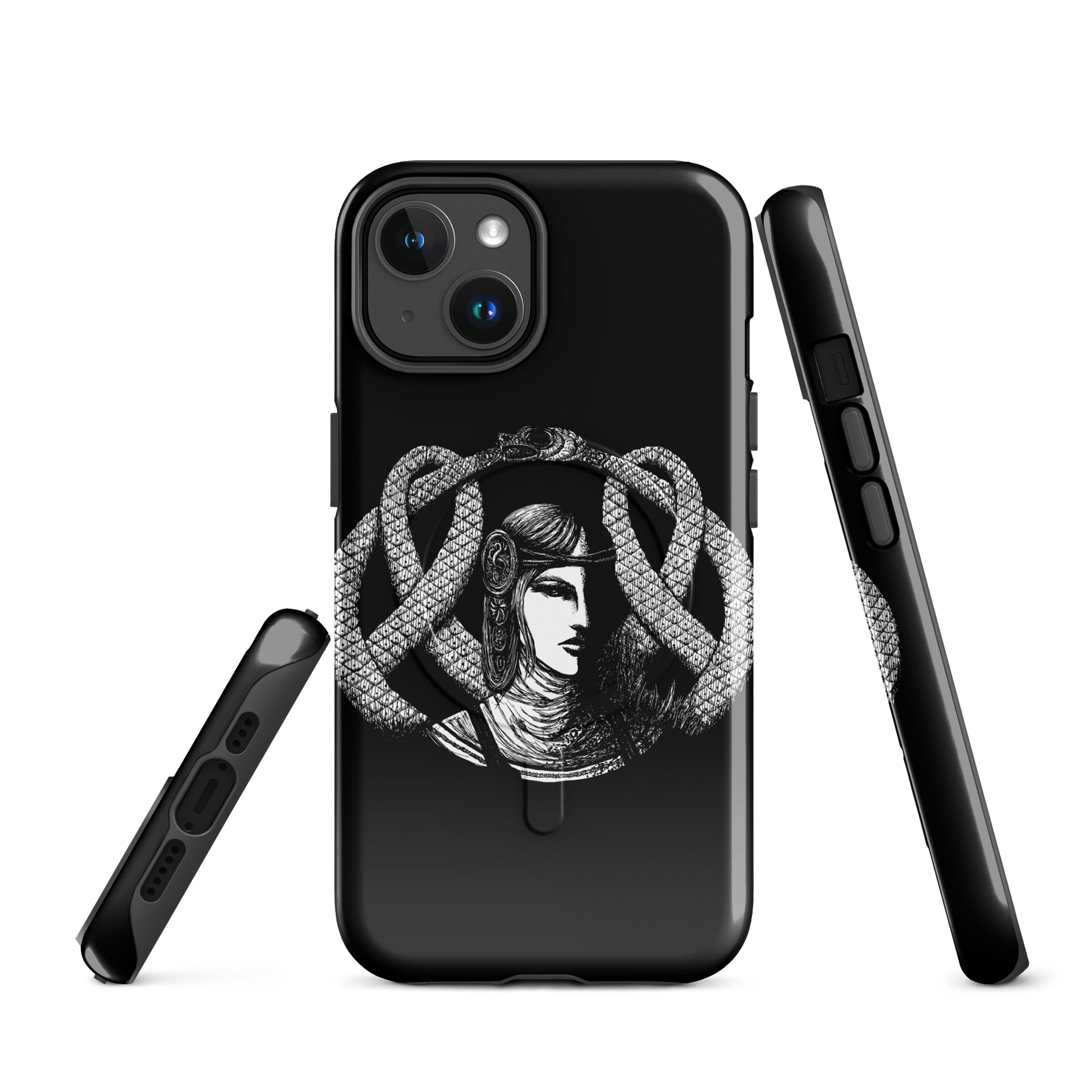 Hel in Black iPhone® Tough Case product image (1)