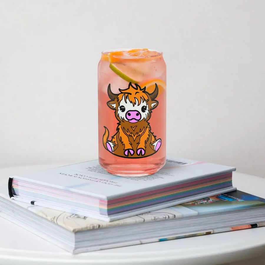 Cow Can Shaped Glass product image (4)