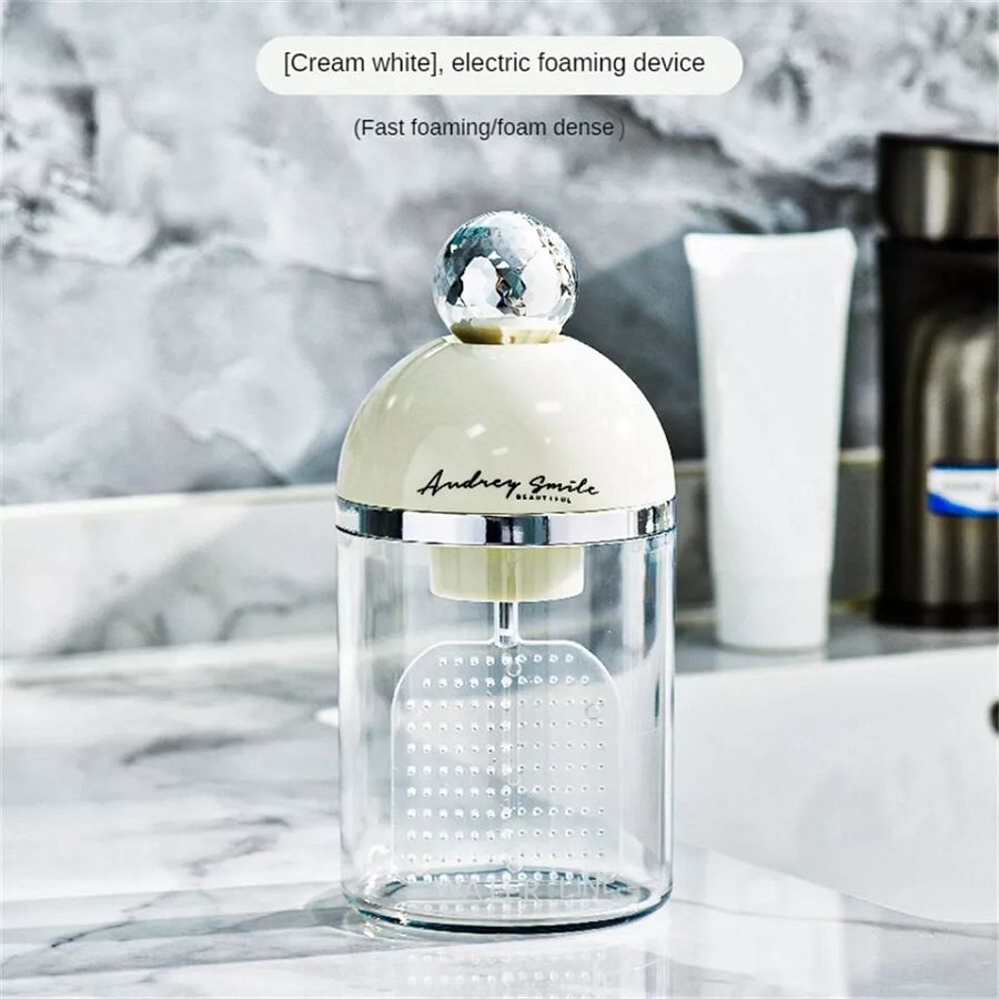 Electric Foam Maker Facial Cleanser Foam Cup Gift for Girls Reusable Bubble product image (6)