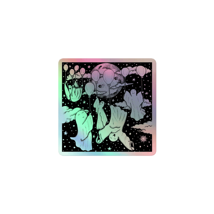 Floaty Ghosty, Sticker Sheet product image (1)