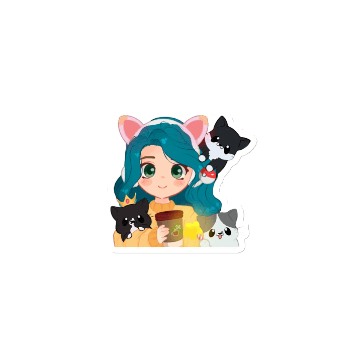 Al & Kitties Magnet product image (1)