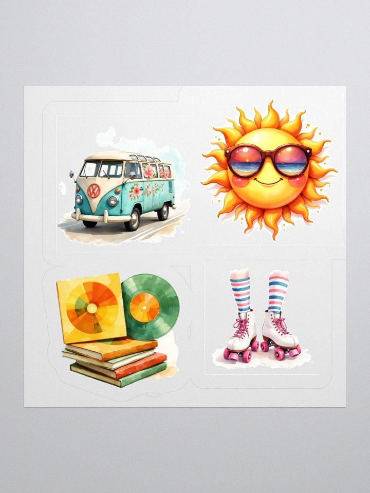 Vintage Vibes Sticker Pack product image (1)