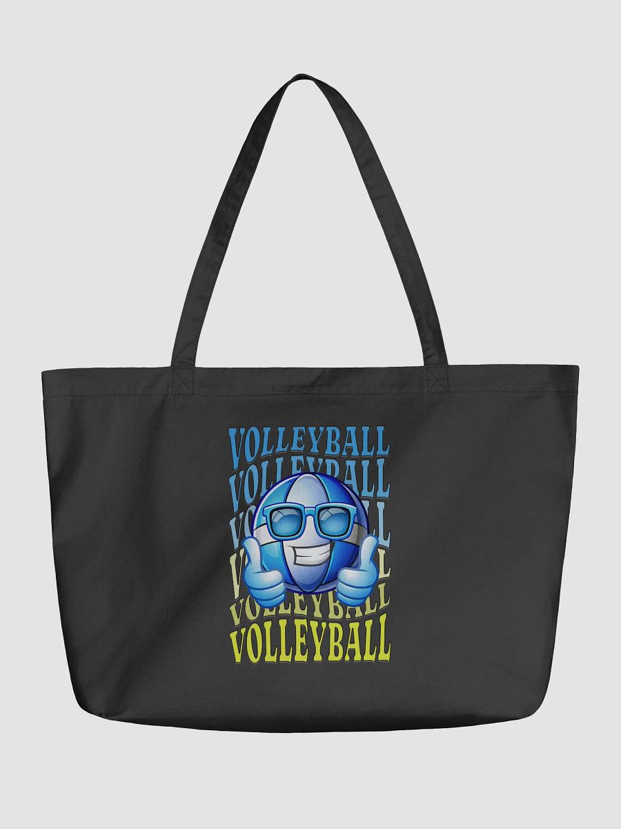 Thumbs Up Volleyball Organic Tote Bag product image (2)