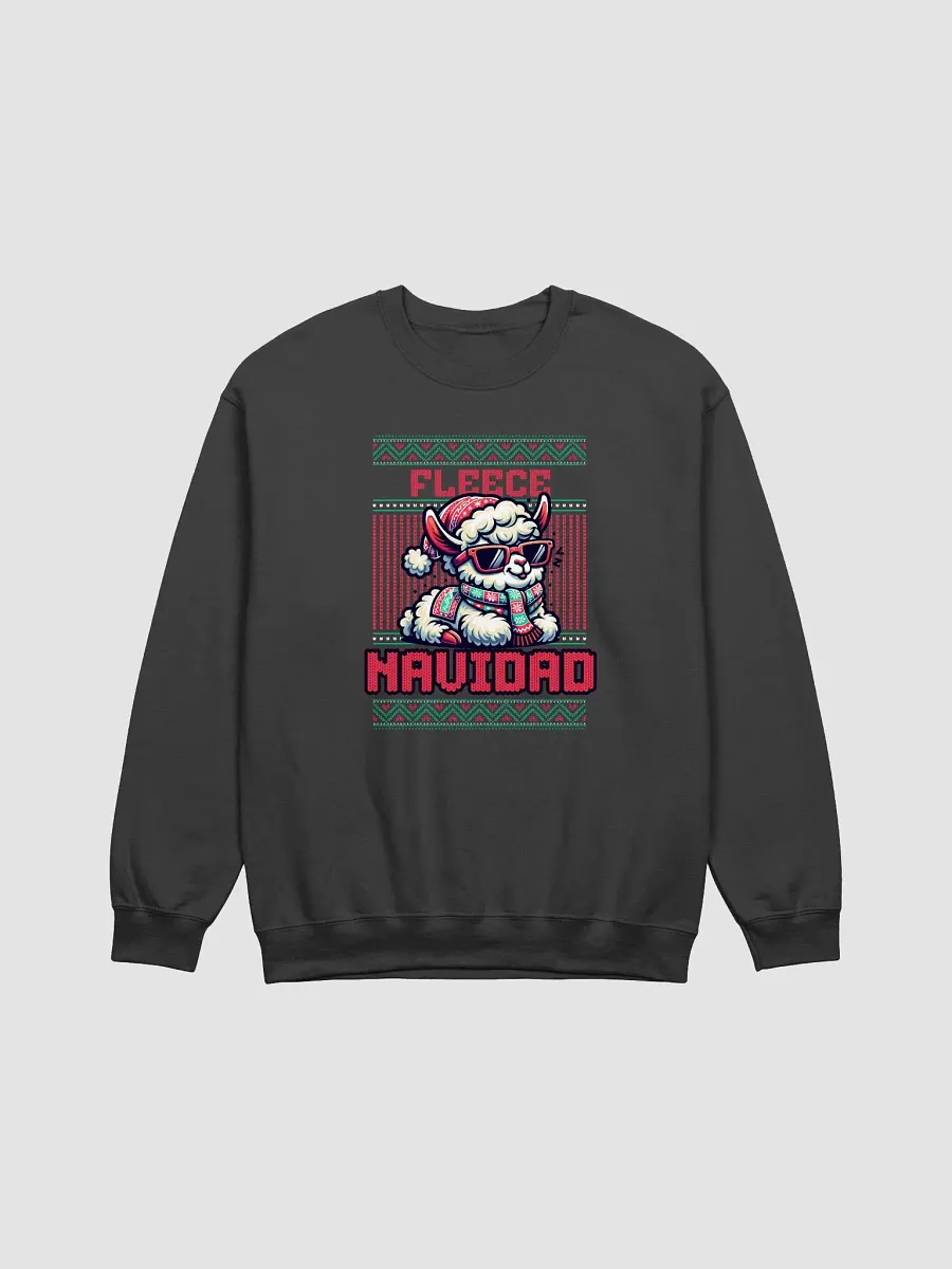 FLEECE NAVIDAD Holiday Crewneck Sweatshirt product image (1)