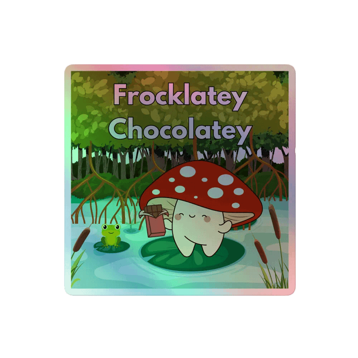 Frocklatey Chocolatey - Holo Sticker product image (2)