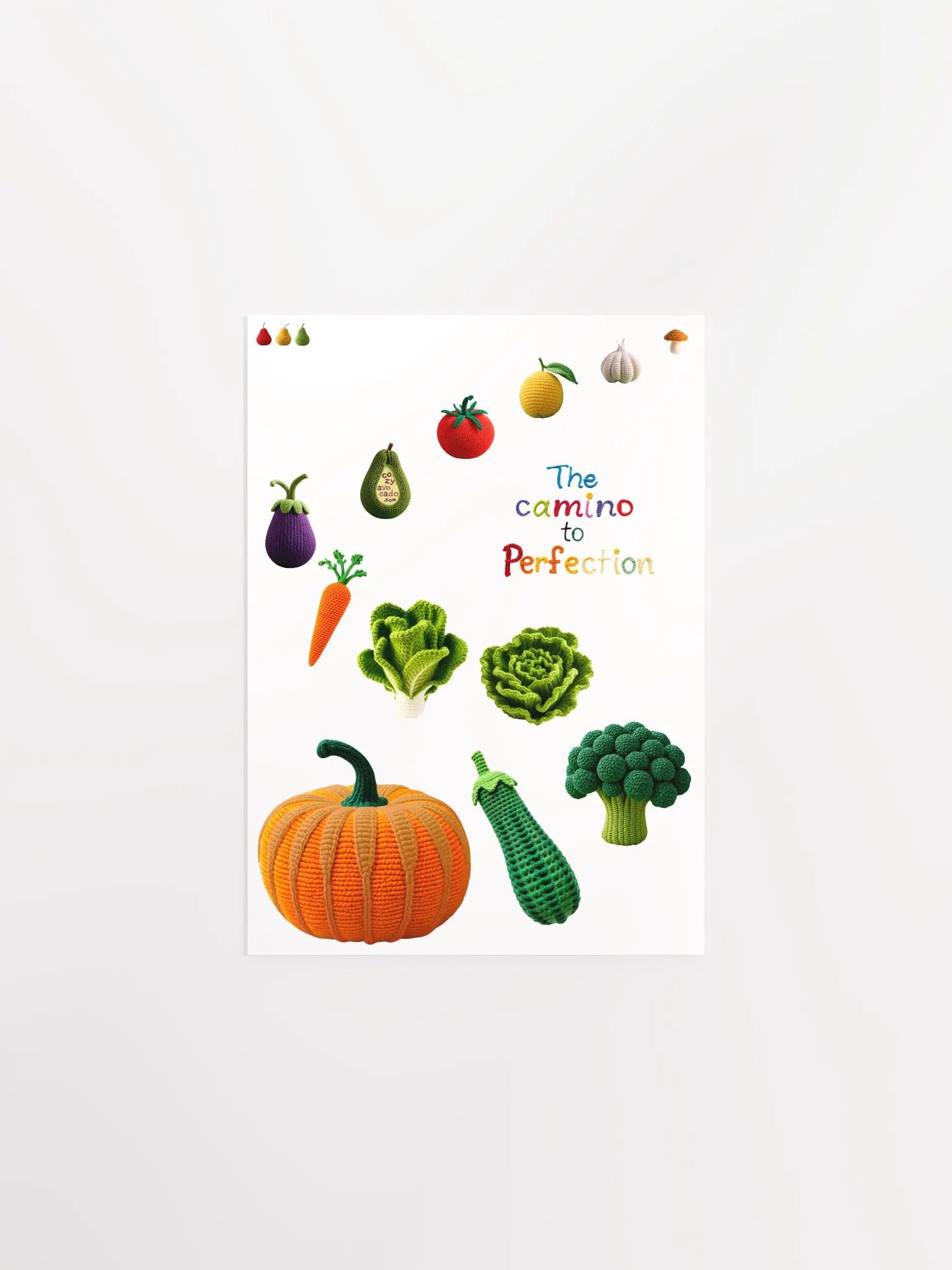 CozyAvocado Matte Paper Poster "The Camino to Perfection" product image (6)