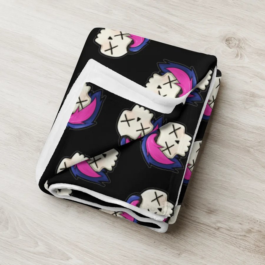 Hybrid Skull Throw Blanket product image (6)