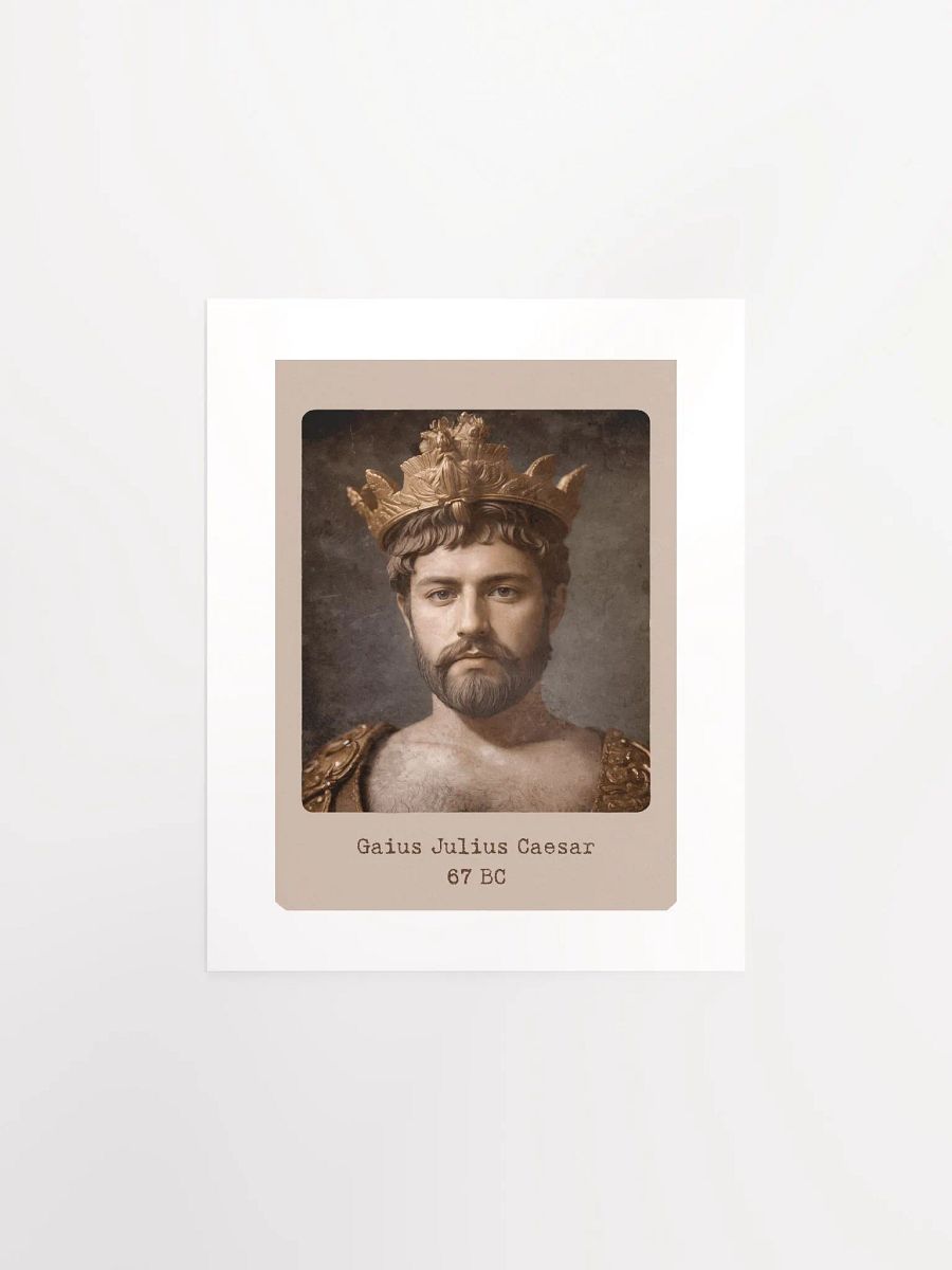 Gaius Julius Caesar 67 BC - Print product image (1)