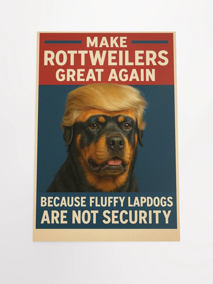 Make Rottweilers Great Again Poster product image (2)
