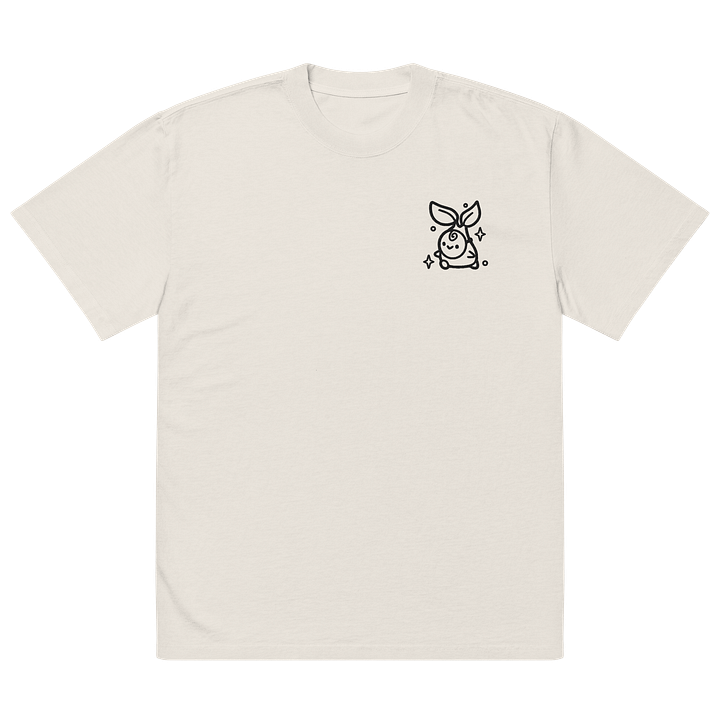 T-shirt Oversized Premium Mascotte Pouet brodé product image (14)