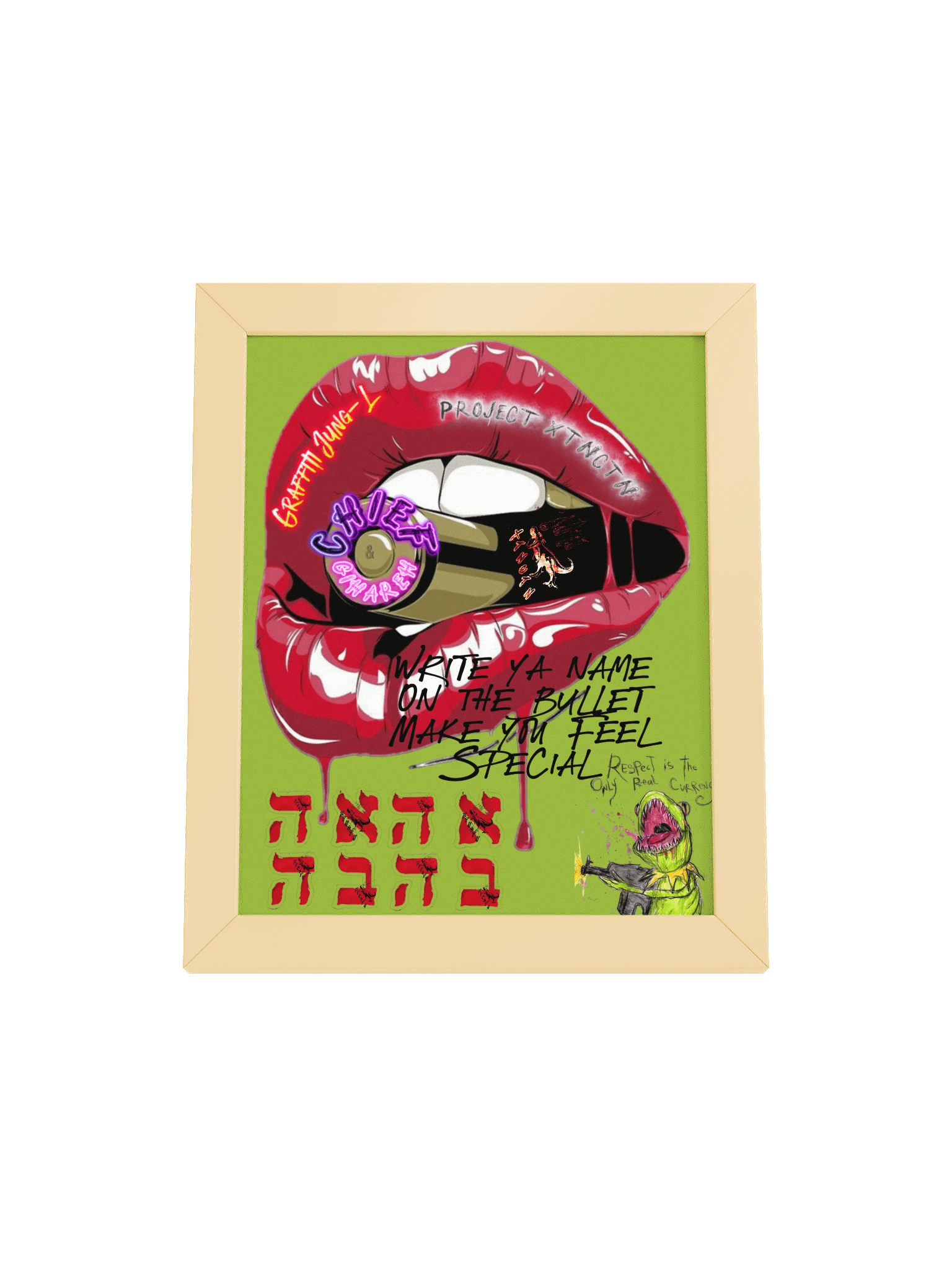 chief gihareh project xtnctn graffiti jungel poster product image (1)