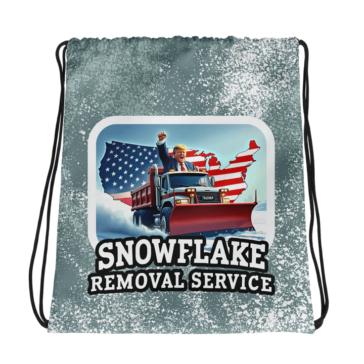 Drawstring Bag: Snowflake Removal product image (1)