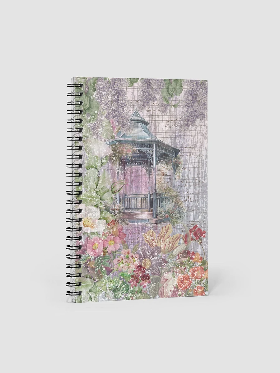 Grungy Romantic Floral Themed Notebook product image (1)