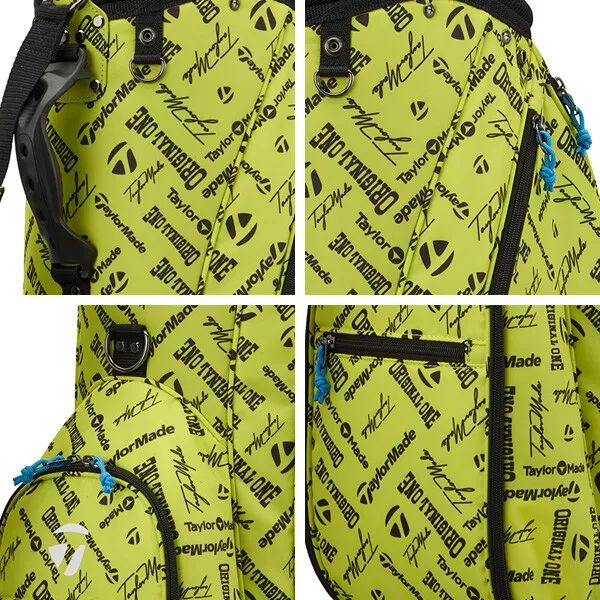 TAYLOR MADE Golf Men's Caddy Bag ICON GRAPHICS 8.5 x 47 inch 2.4kg UN259 Japan product image (4)