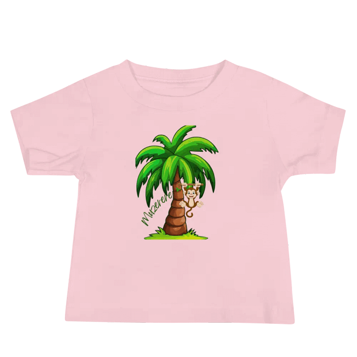 Cheerful Monkey Baby Tee product image (3)