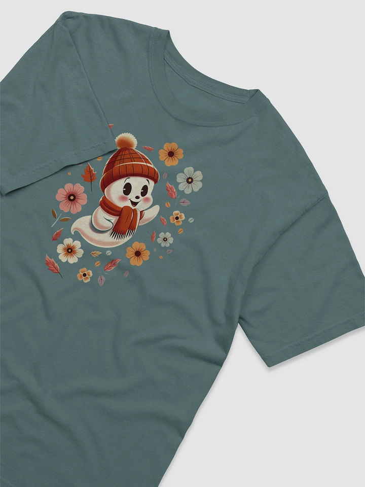 Ghost in a Hat Floral Comfort Colors T-Shirt product image (25)