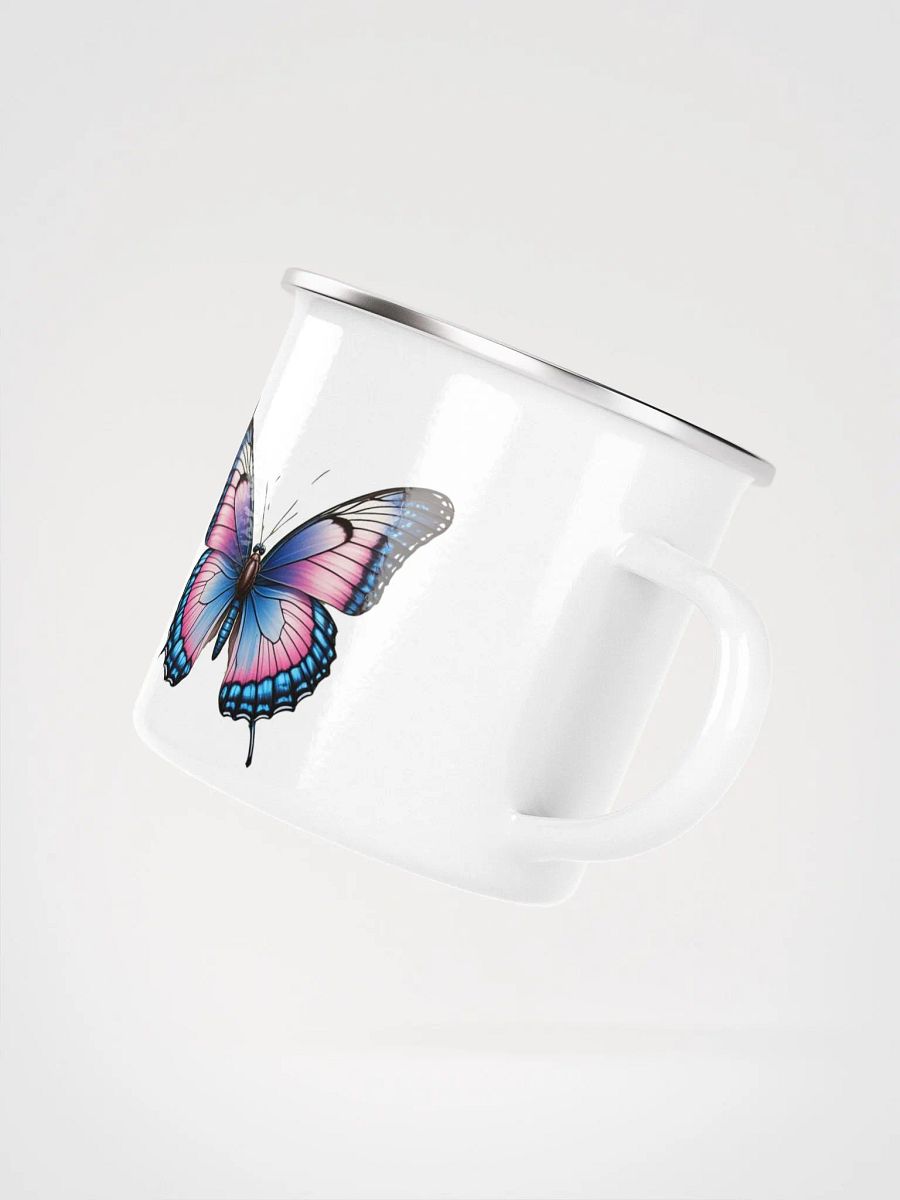 Fluttering Wings Enamel Mug product image (3)