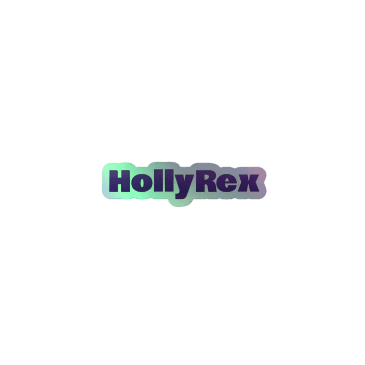 HollyRex Holographic Kiss-Cut Sticker Sheet product image (1)