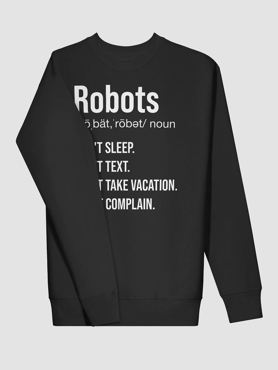 Robots: Premium Sweatshirt product image (3)