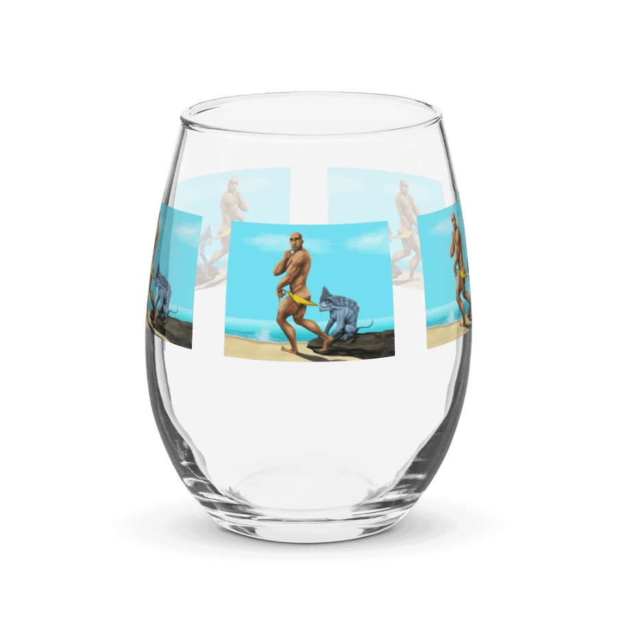 Beach Wrecker Wine Glass product image (1)