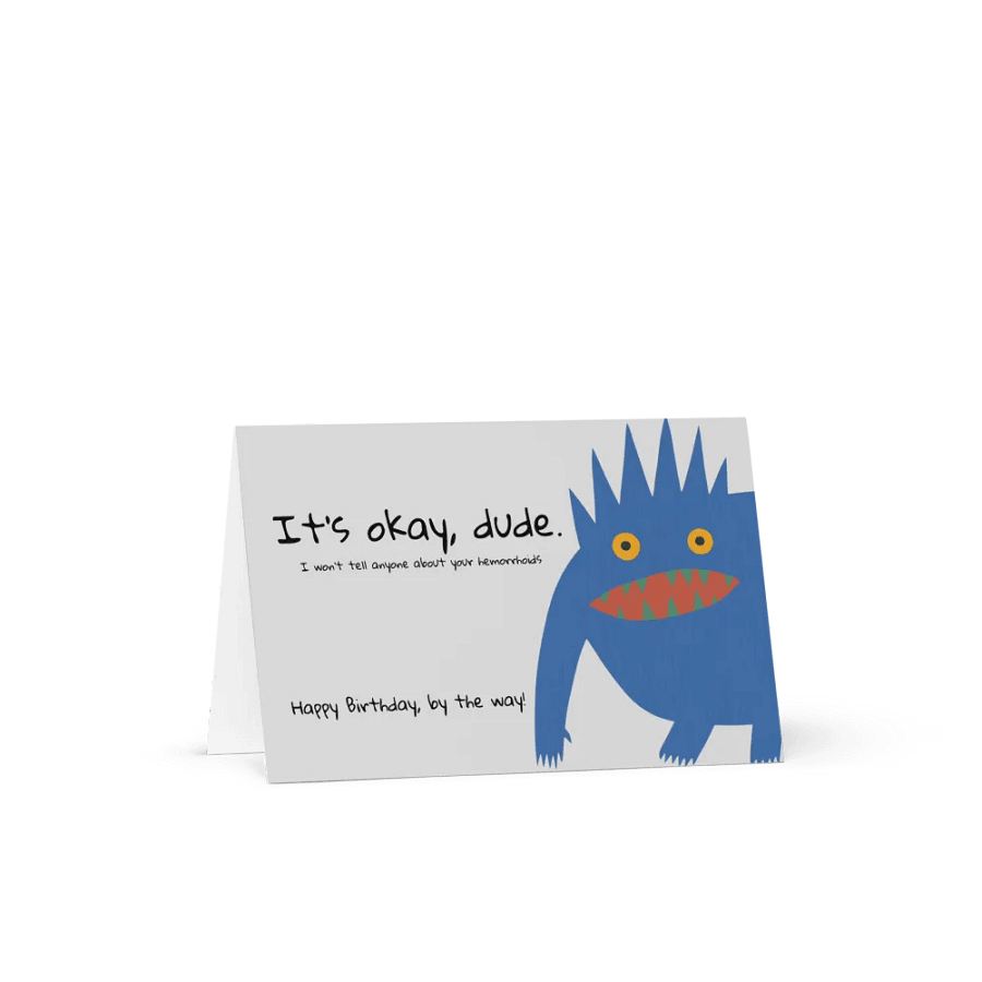 Funny Birthday Card product image (1)
