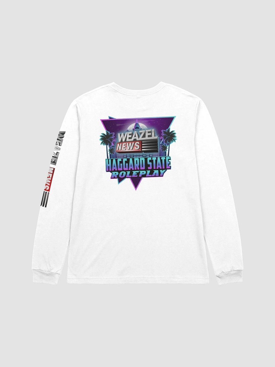 Bella+Canvas Supersoft Weazel News HSRP Long Sleeve T-Shirt product image (2)