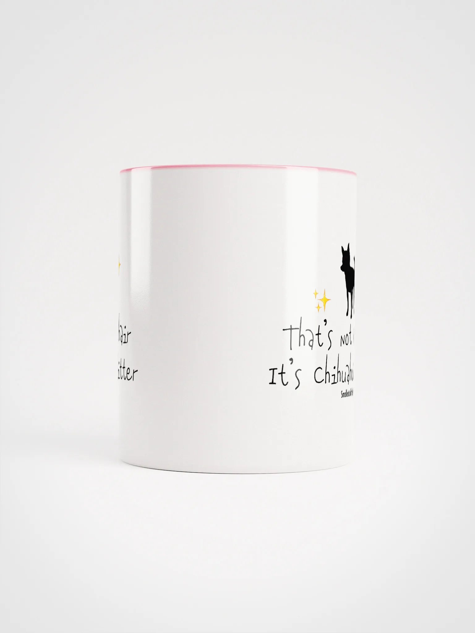 Chihuahua Glitter Ceramic Mug product image (5)