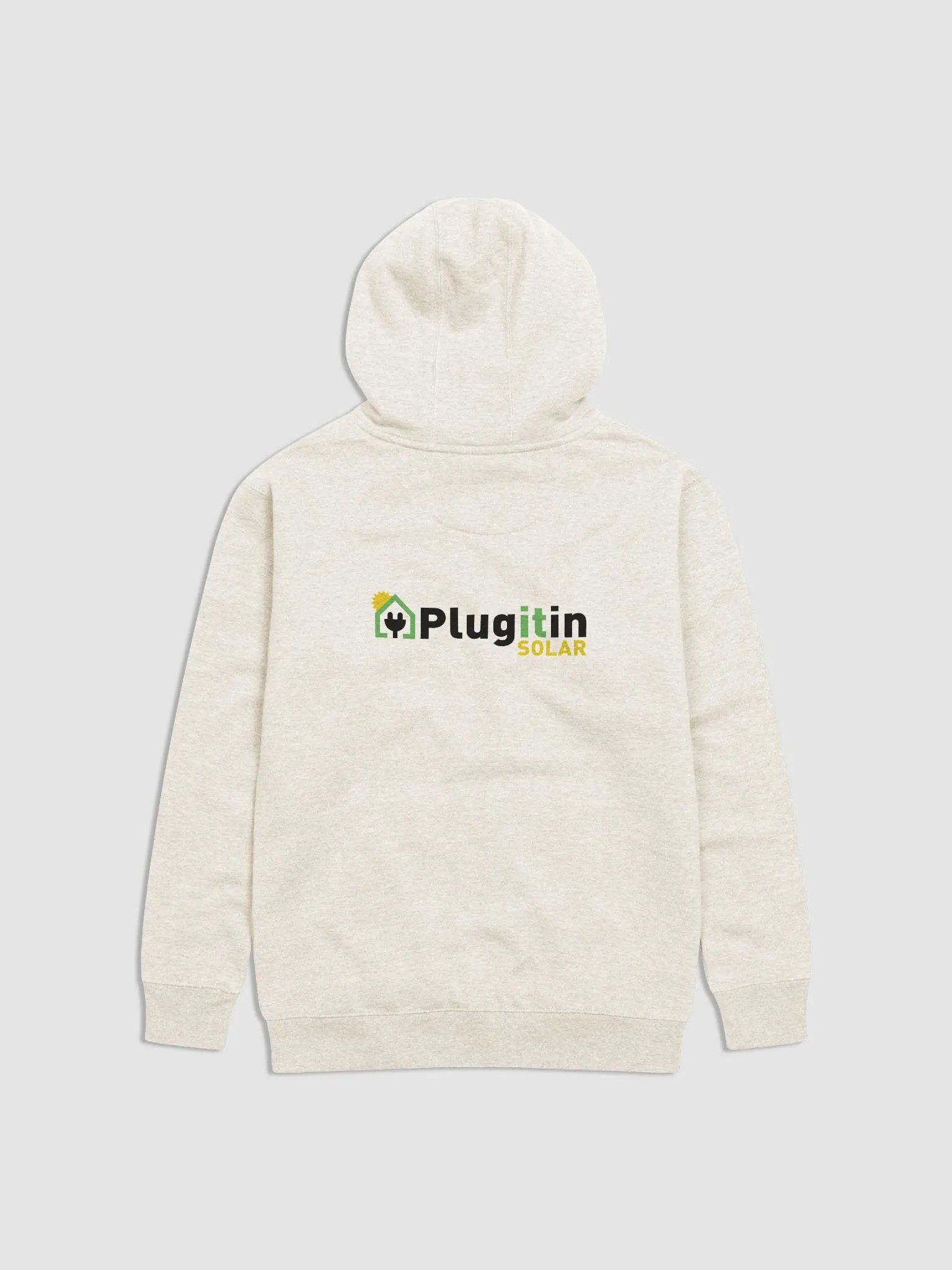Plug It In Solar High-Quality Plush Hoodie product image (11)