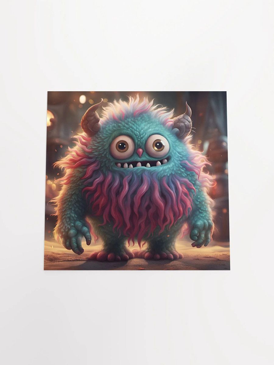 Cute Monster Poster product image (10)