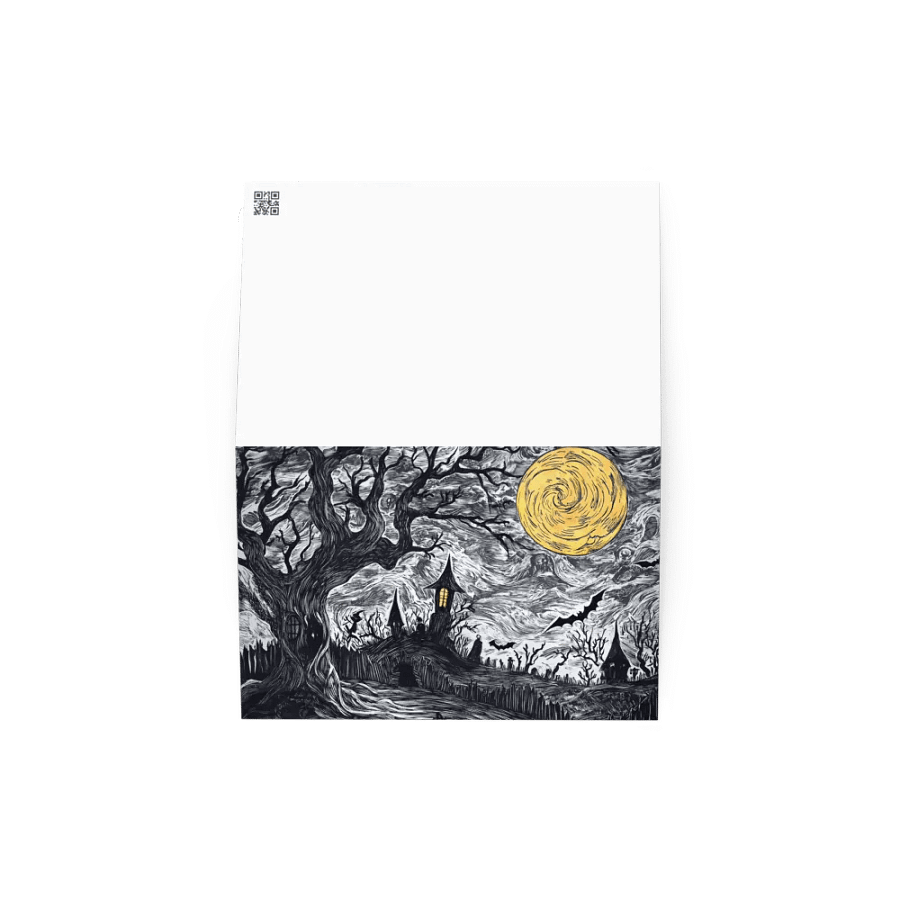 The Stormy Halloween Night Greeting Card product image (3)