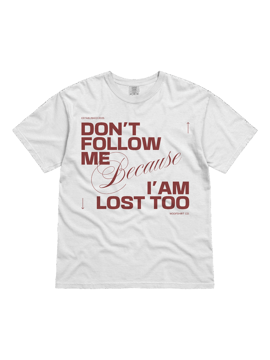 Don´t follow me | Comfort Colors Unisex T-Shirt product image (2)