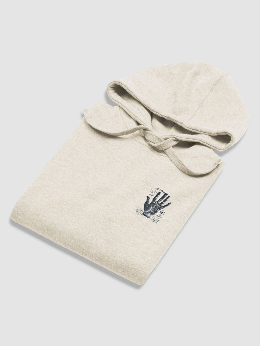 Palmistry Hoodie: Shober & Carqueville Open Hand Opposite product image (6)
