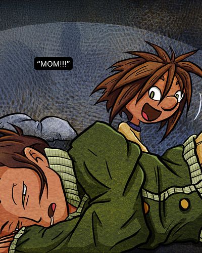 The totem is real.
So is her mom.
Kali’s home—but something has definitely changed.
Read Page 38 of The Mannamong now – link ...