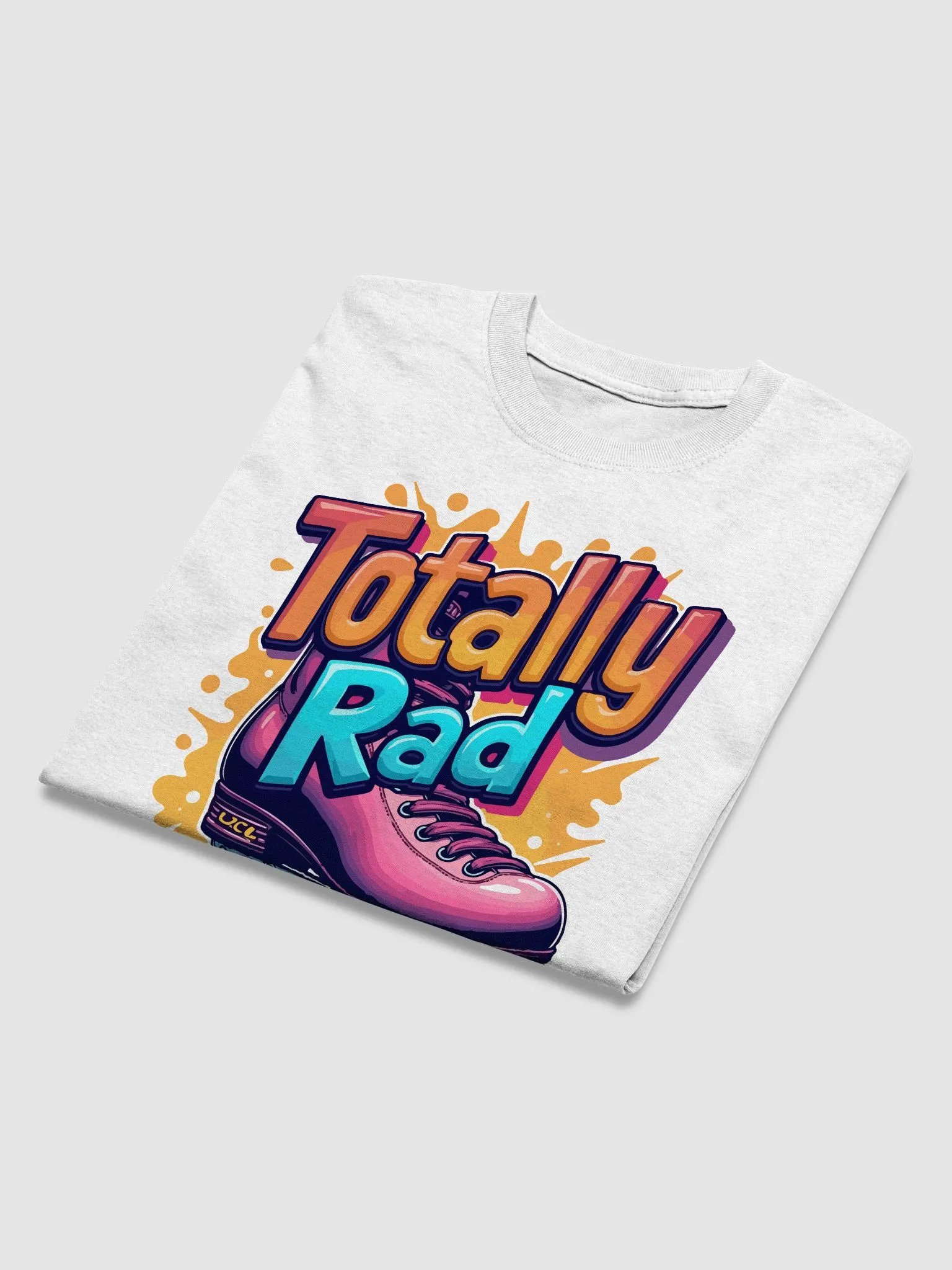Totally Rad Roller Skate T-Shirt product image (3)