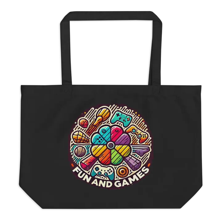 Playful Pixels Eco Tote product image (1)