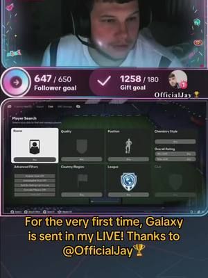 I appreciated it so much! Thank you, OfficialJay🏆! It was the first time I saw this Gift in my LIVE.@OfficialJay🏆 #livegift #galaxy #fyp 
