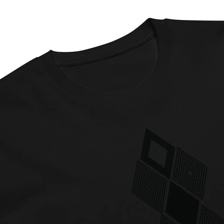 Black and white triangle design Unisex t-shirt product image (8)