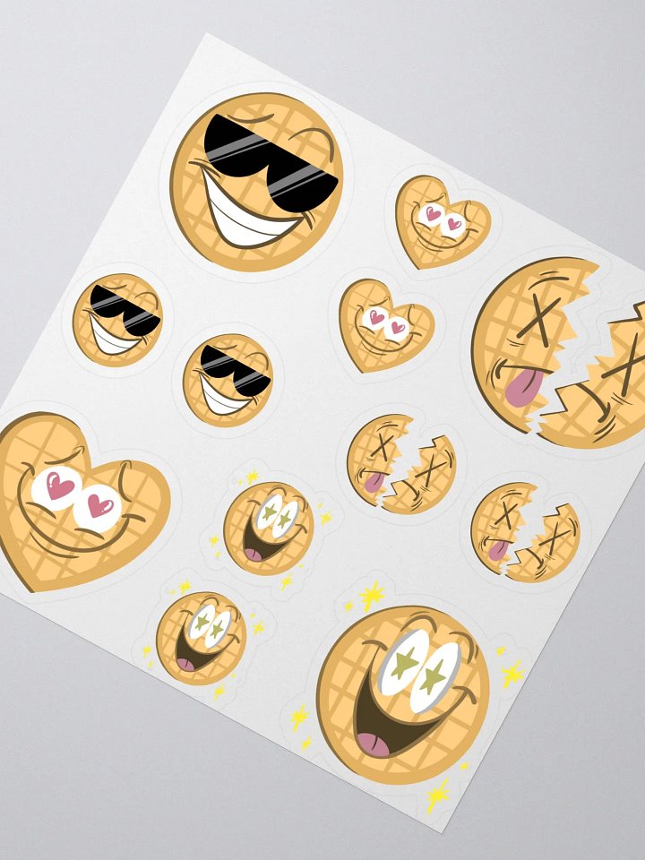 Waffleman Emote Stickers (Series 1) product image (2)