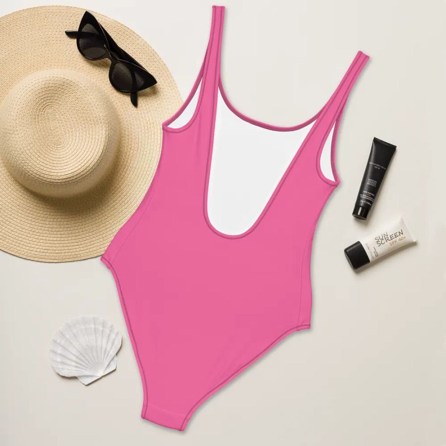 Furry Trash Swimsuit - Pink product image (9)