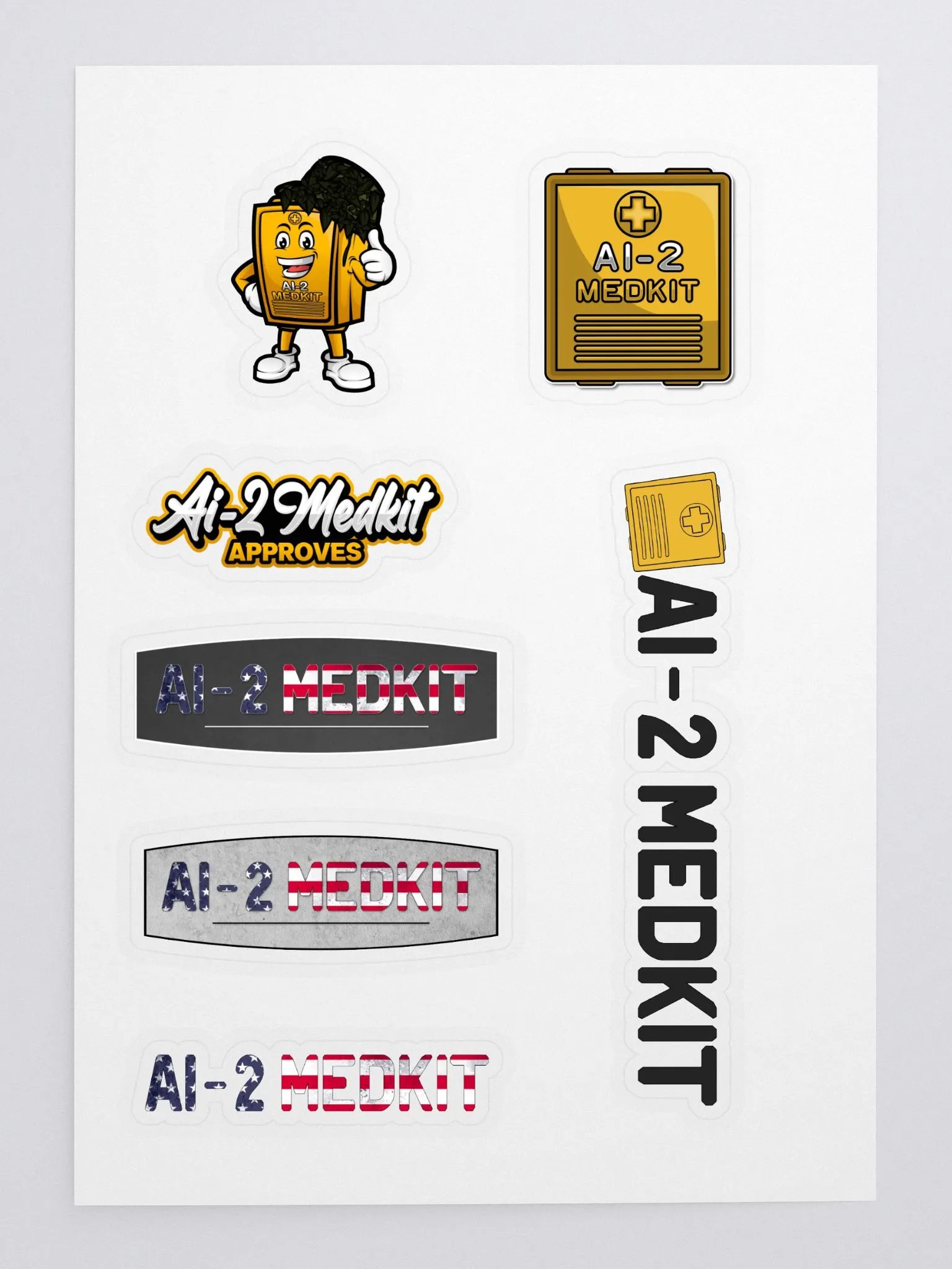 AI-2 Medkit Sticker Sheet product image (3)