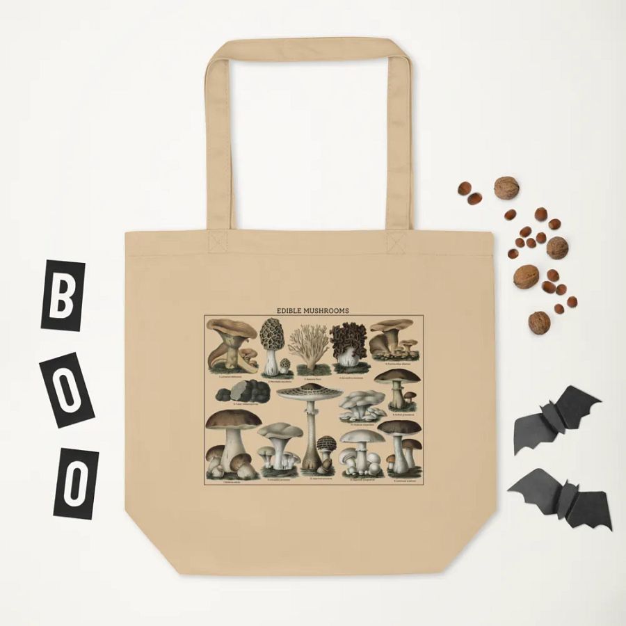 Poisonous And Edible Mushrooms Eco Tote product image (11)