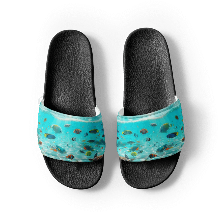 Oceanic Paradise Women's Slides | Ai Design product image (3)