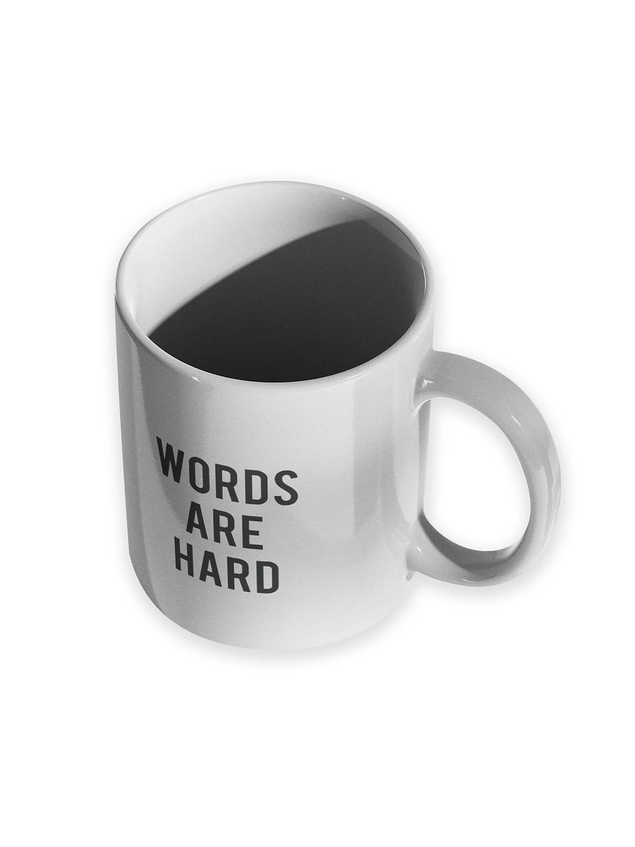 Words Are Hard mug product image (4)
